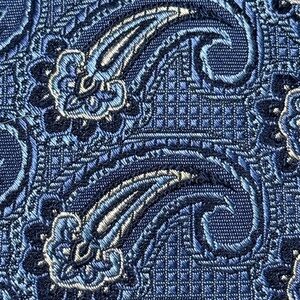 Forsyth Blue Paisley Tie